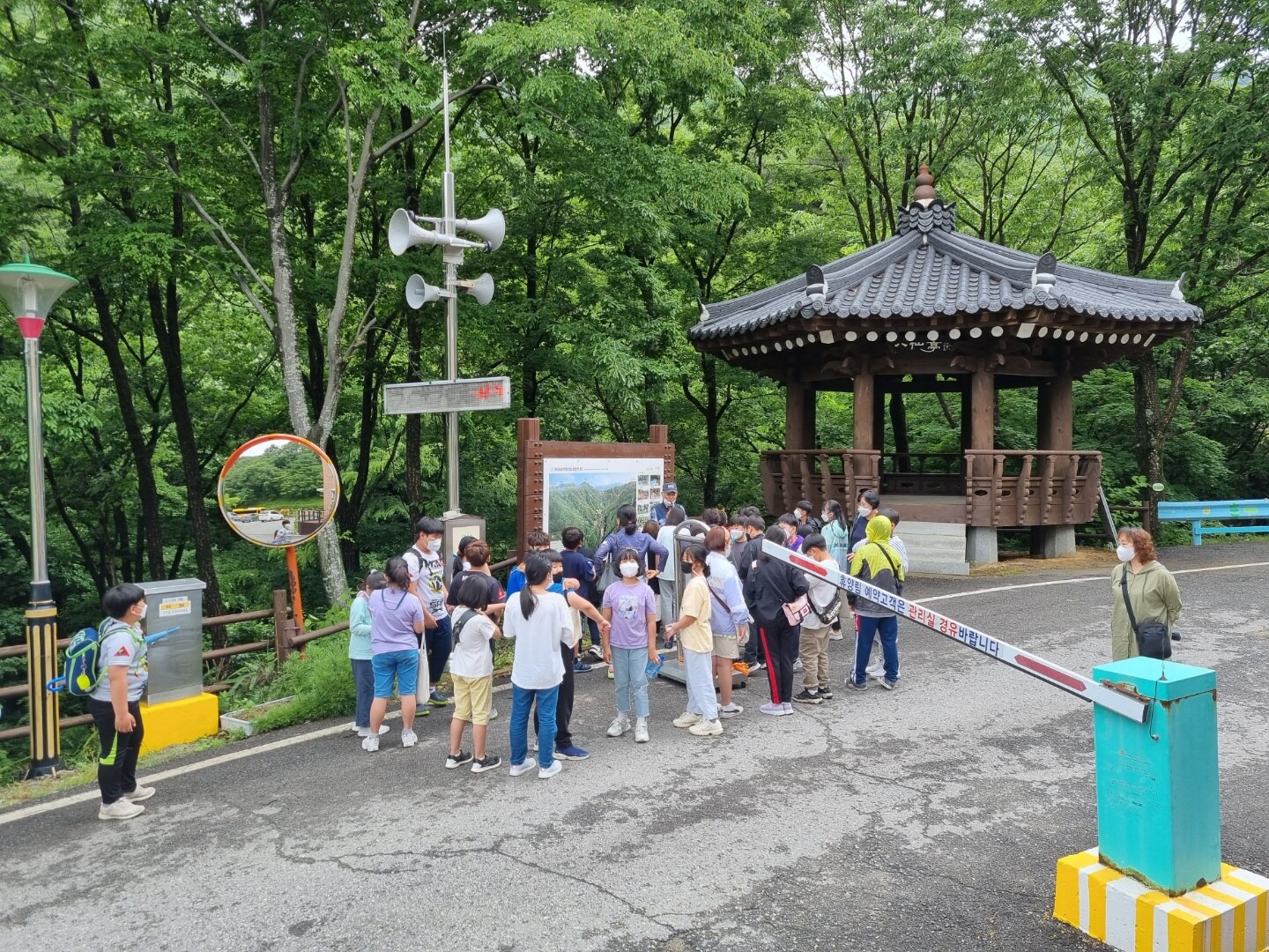 6월 8일 진안 중앙초등학교 휴양림 방문