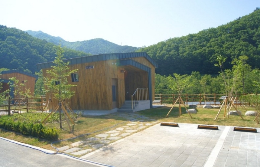 숲속의집 B구역 소똥령 외부