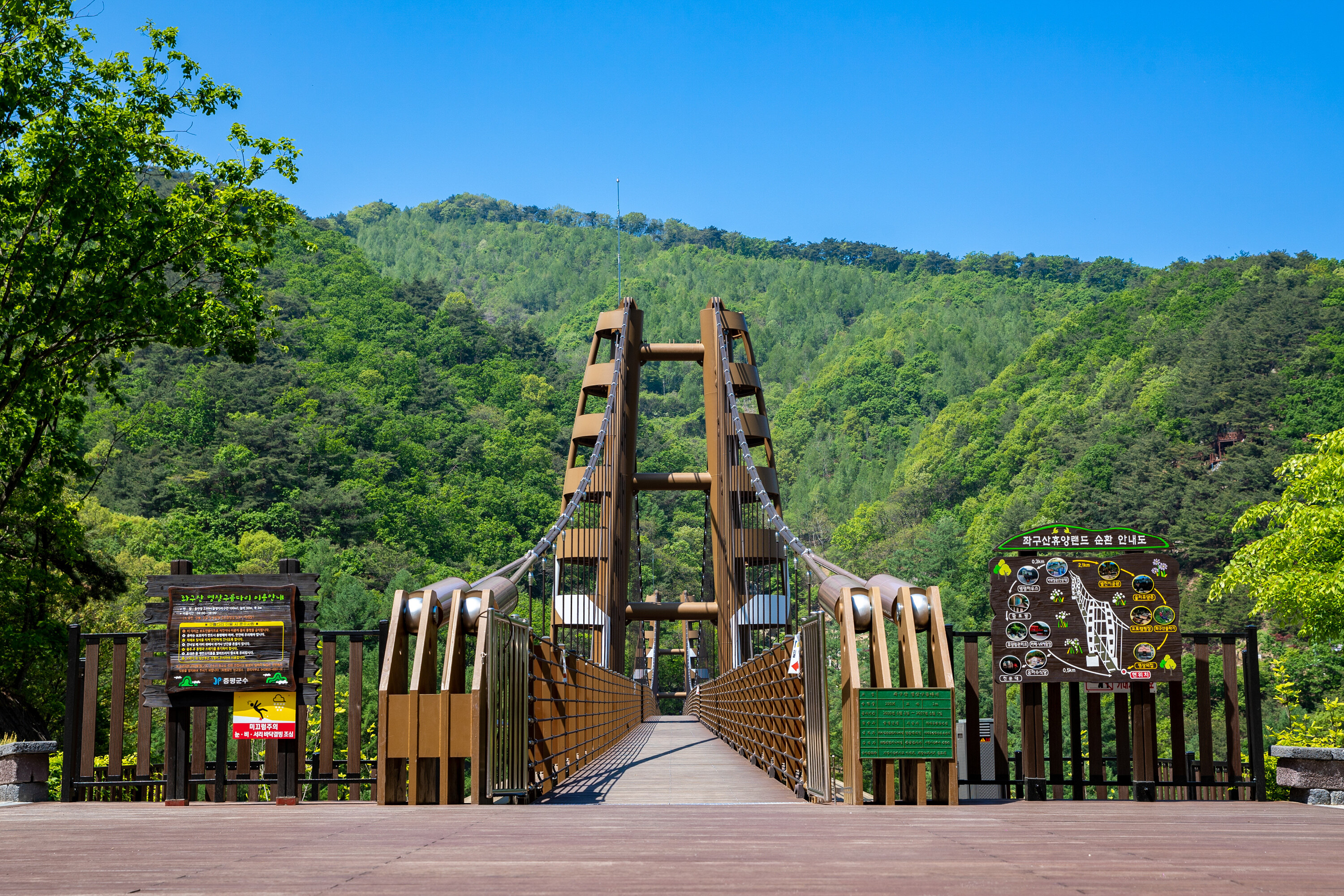 좌구산명상구름다리