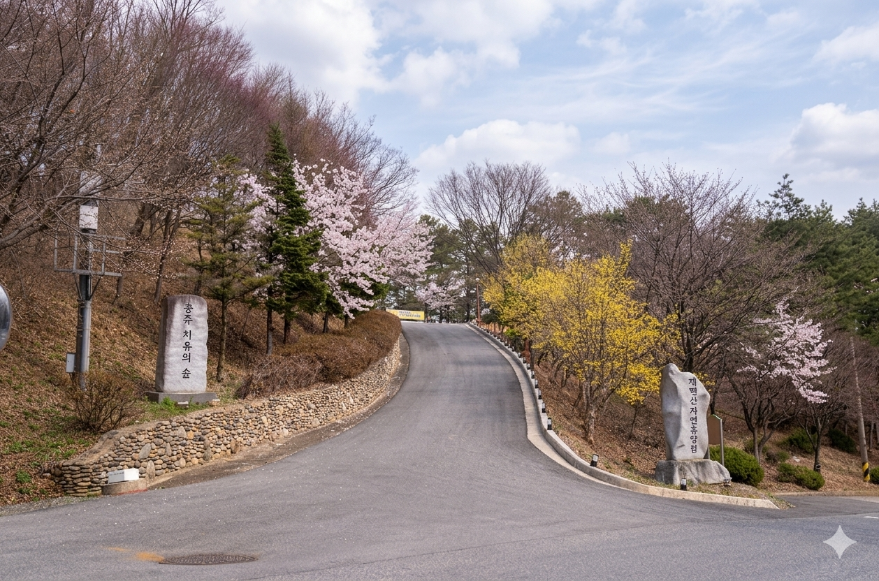 계명산휴양림전경